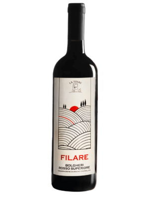 Flasche Filare Bolgheri Rosso Superiore DOC vom Weingut La Torre in Castagneto Carducci